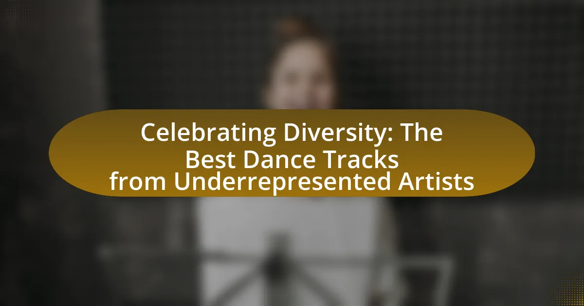 Celebrating Diversity: The Best Dance Tracks from Underrepresented Artists